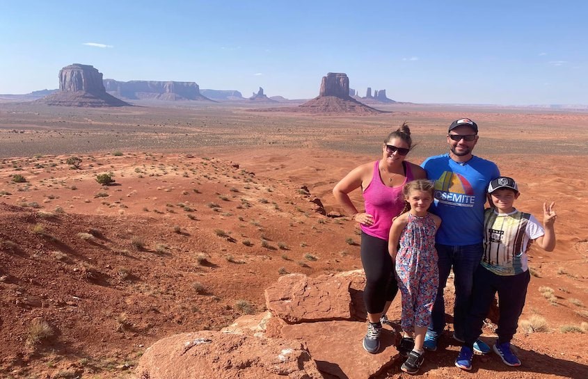 Une famille à la conquête de l’Amérique du Nord depuis presque 1 an