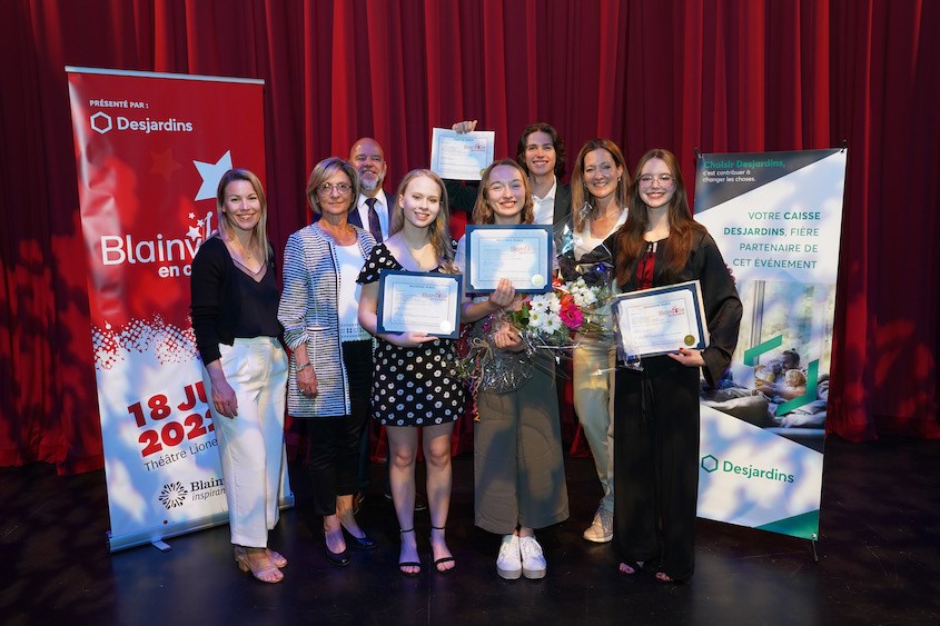 Couronnement des gagnants du concours Blainville en chansons 2022