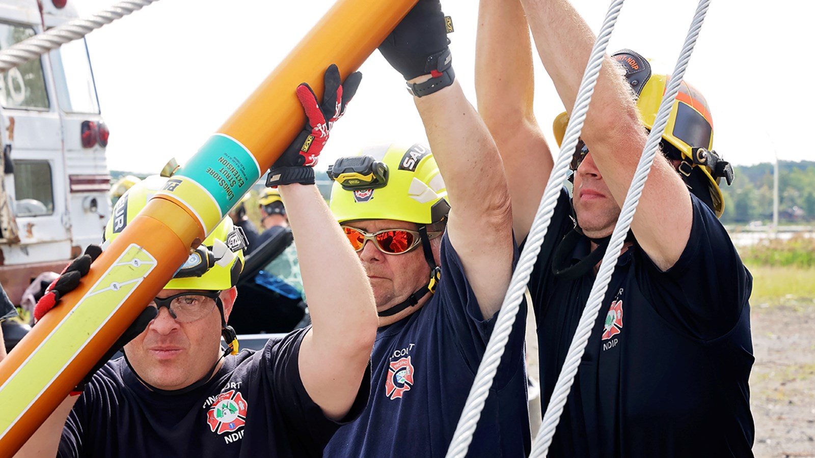 Les pompiers de Boisbriand participent à une formation unique