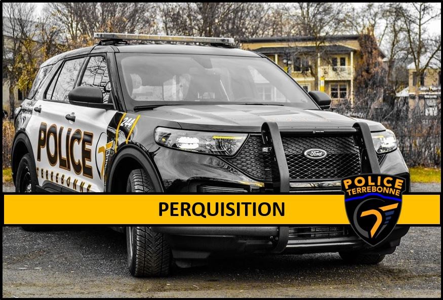 Perquisition en matière de stupéfiants à Terrebonne et Mascouche