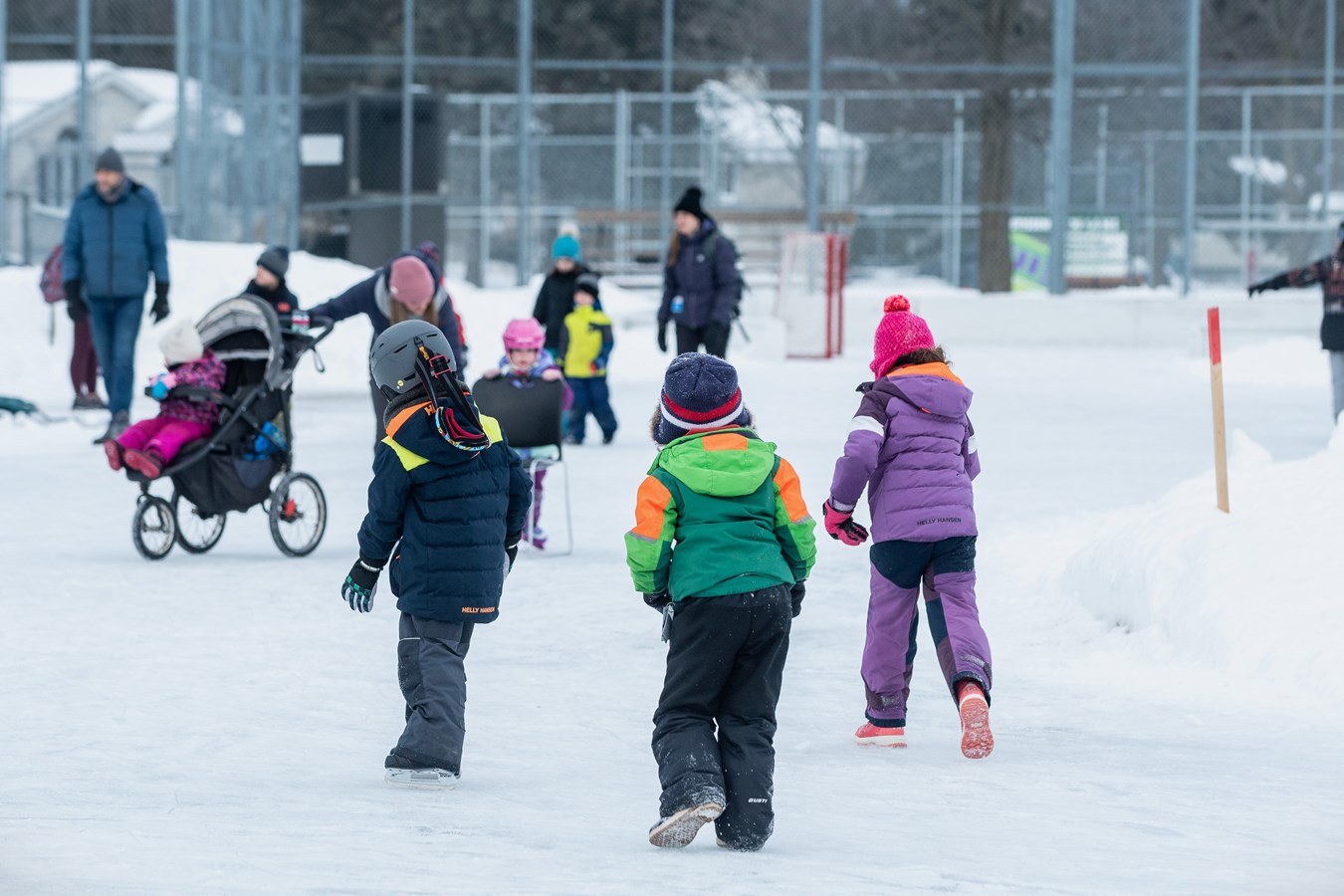 Un succès pour les activités d'hiver à Lorraine