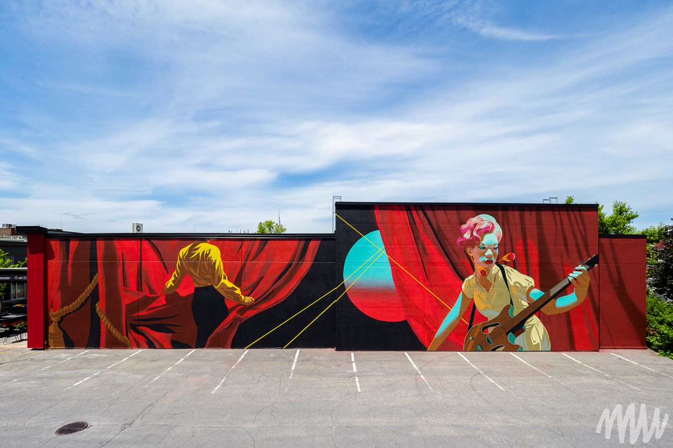 Une murale pour les 175 ans de la ville de Sainte-Thérèse 