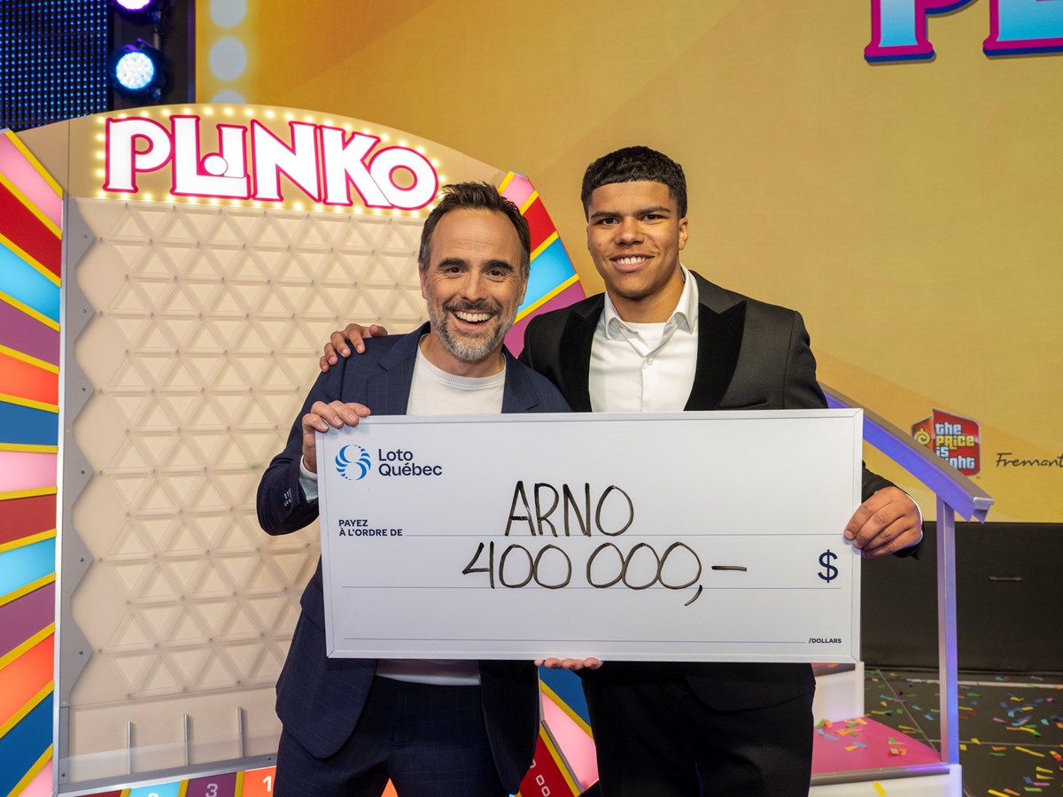 Un jeune footballeur des Laurentides remporte  400 000 $