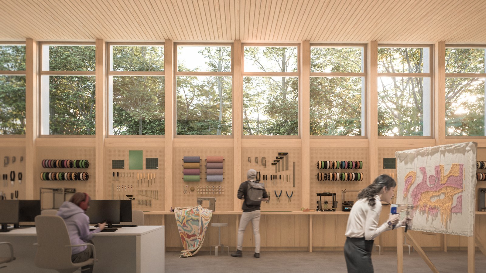 Dévoilement de la nouvelle bibliothèque de Saint-Colomban