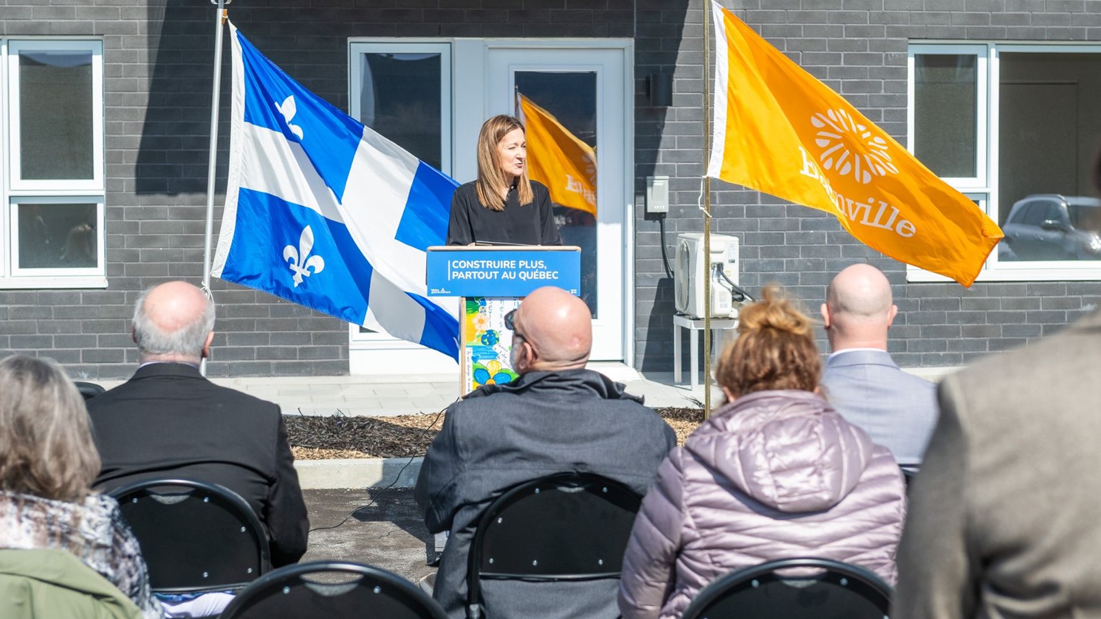 Inauguration du projet résidentiel Habitations Rive Gauche à Blainville