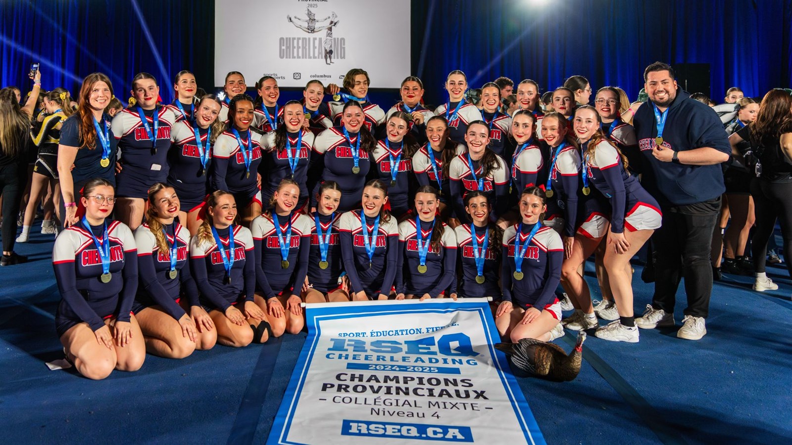 Cheerleading : Une saison historique pour l’équipe des Cheminots