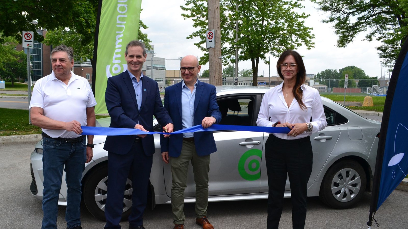 Sainte-Thérèse accueille Communauto sur son territoire