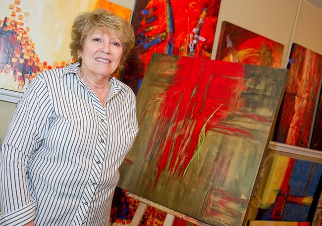 Une artiste peintre lavalloise expose à Paris