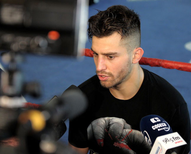 David Lemieux vise un retour en mars