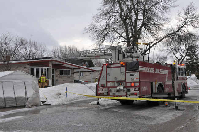 Un septuagénaire blessé dans un incendie