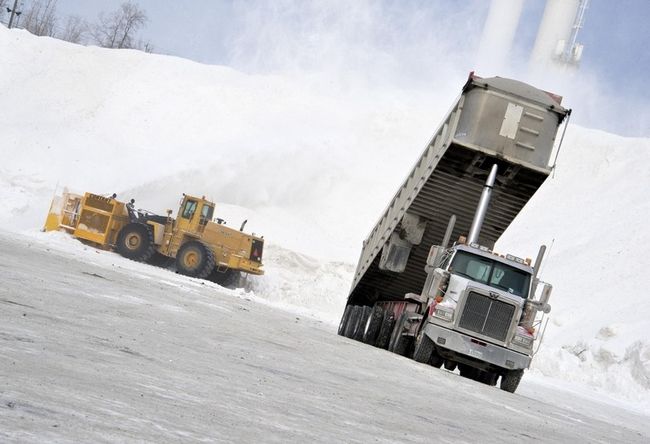 La Ville ferme un dépôt à neige par sécurité