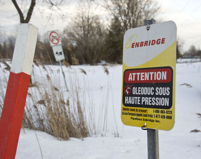 Opposition autour du projet de pipeline d’Enbridge