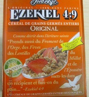 Des céréales Ezekiel 4:9 de Food For Life pourraient contenir des amandes