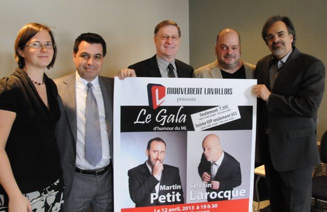 Un spectacle d’humour bénéfice pour le Mouvement lavallois