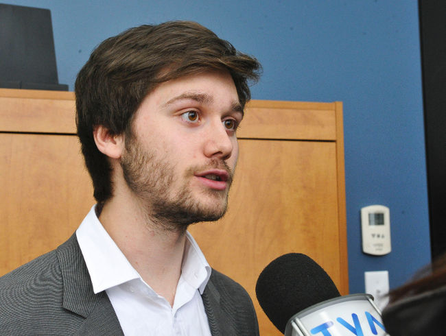 Un samedi citoyen tranquille pour Léo Bureau-Blouin