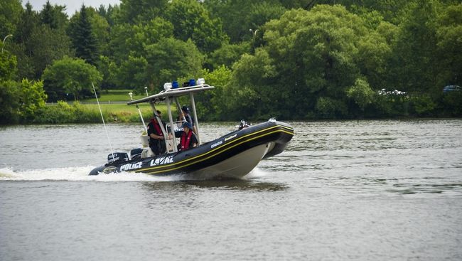Patrouille nautique pour la police de Laval