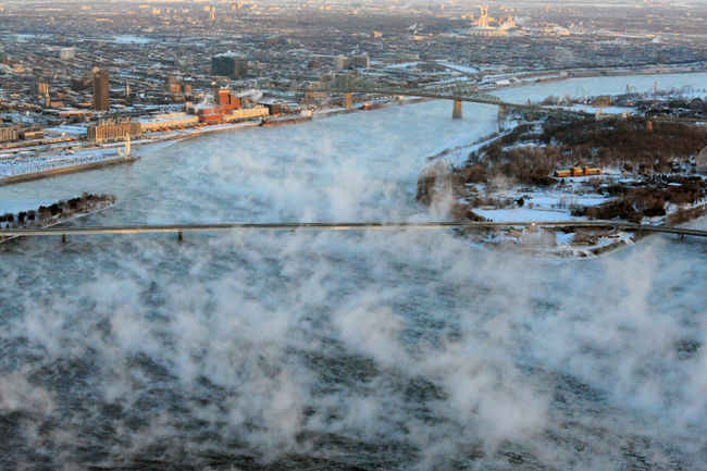 Froid mordant: record d’électricité et vols retardés