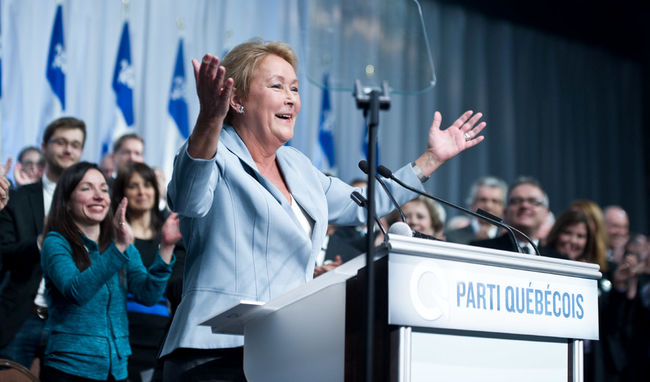 Pauline Marois enflamme le Sheraton