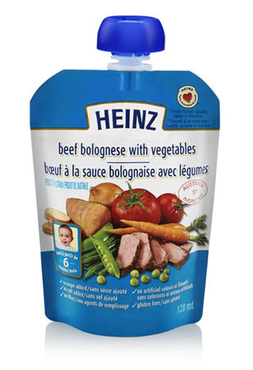 Heinz rappelle de la nourriture pour bébé