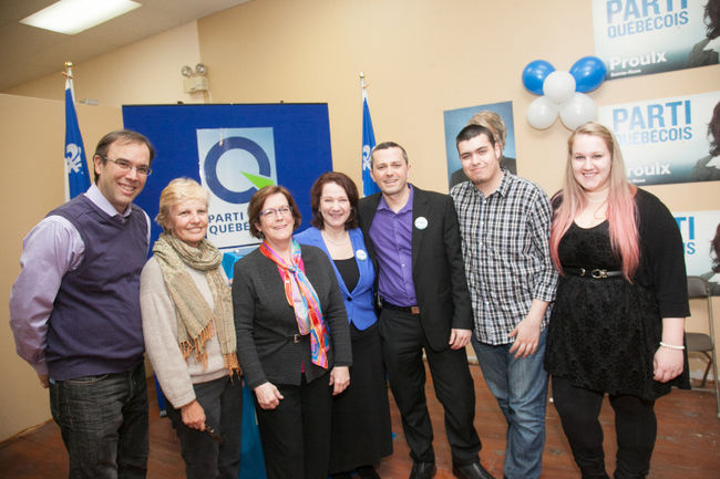 Suzanne Proulx inaugure son local électoral