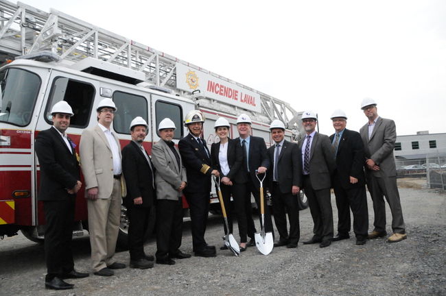Une nouvelle caserne dans Chomedey