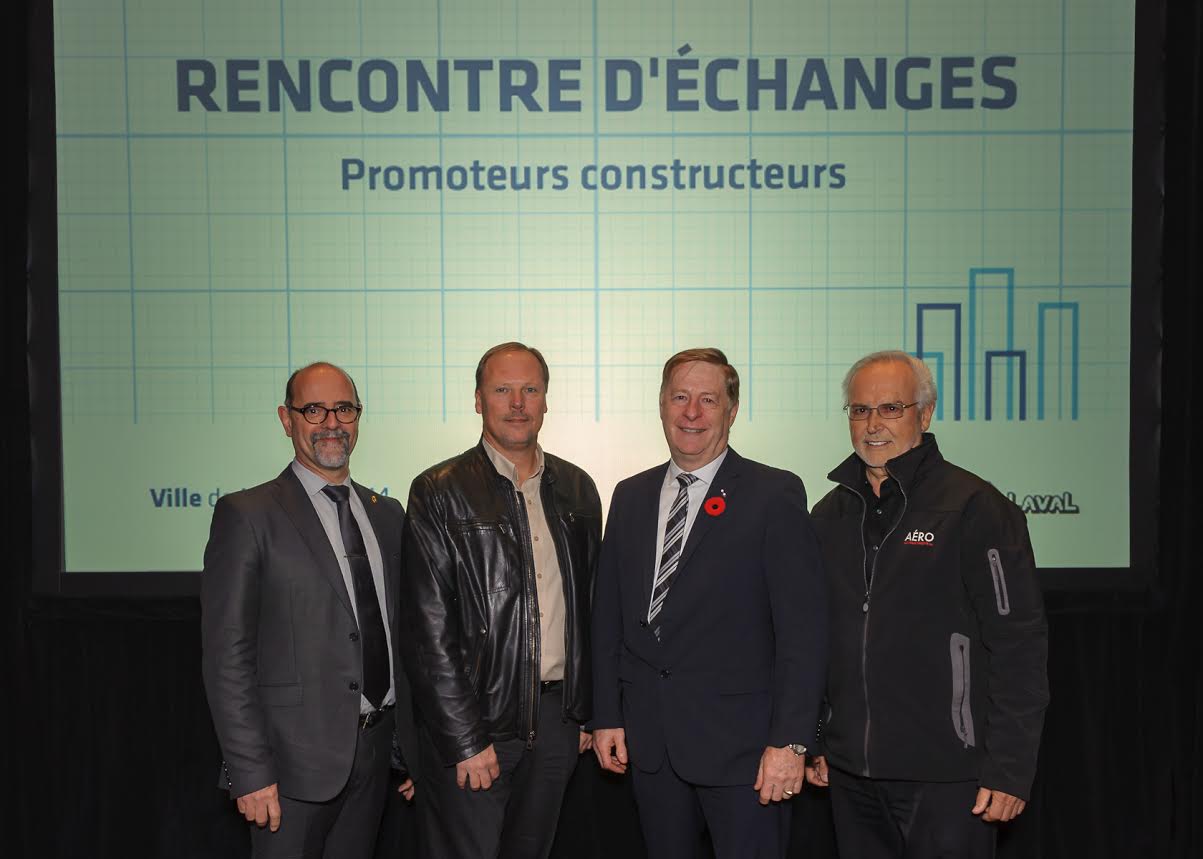 La Ville de Laval échange avec les promoteurs et les constructeurs