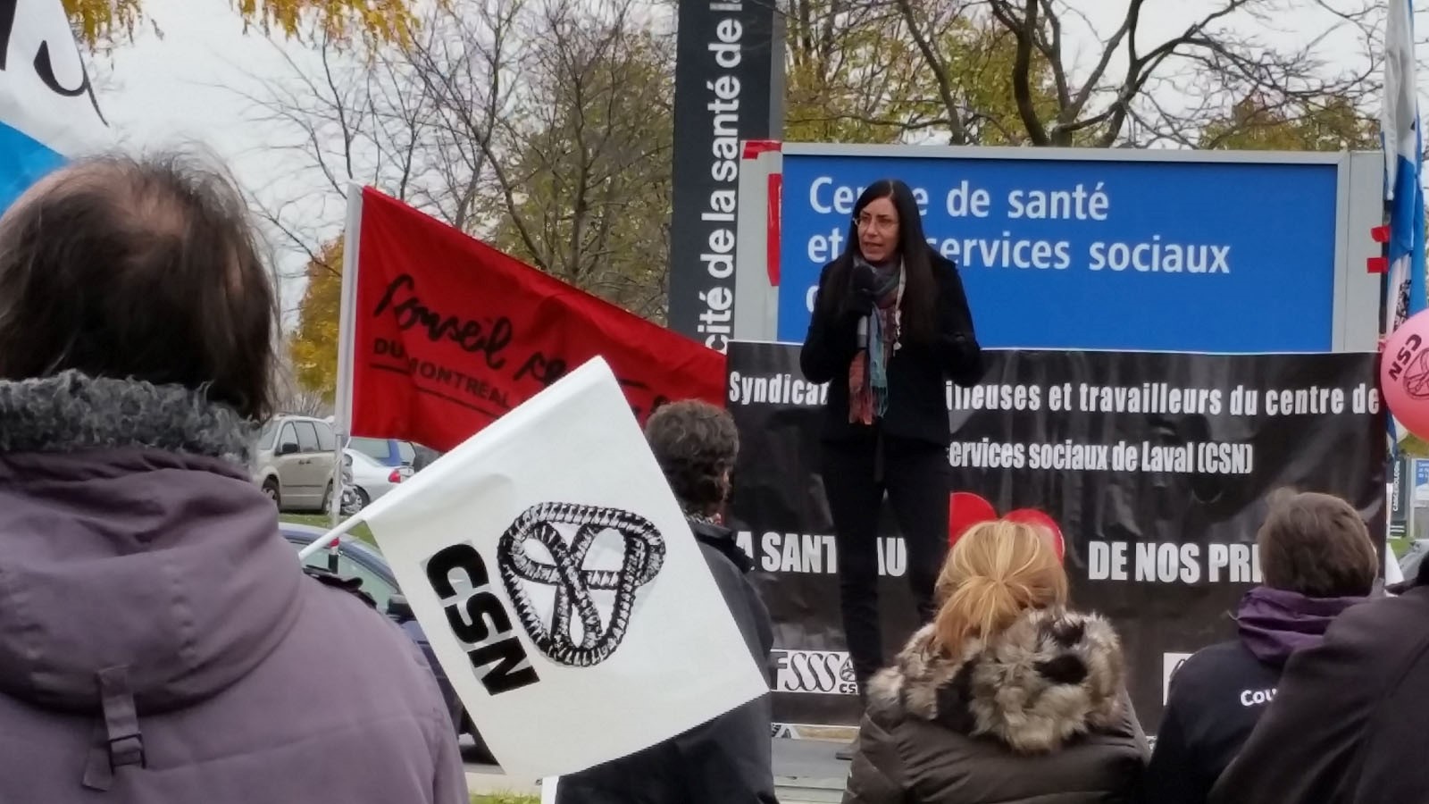 Les travailleurs de la santé promettent des «surprises» en décembre