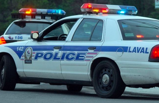 Frappe policière ce matin à Laval