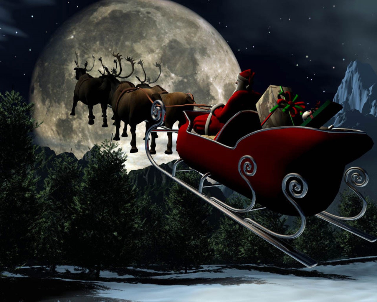 Le père Noël est autorisé à s'envoler