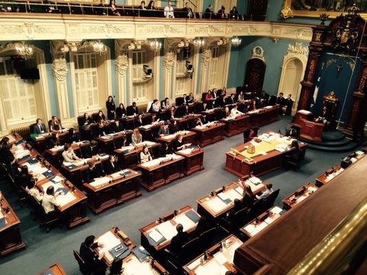 Des élèves de la CSDL au Parlement des jeunes