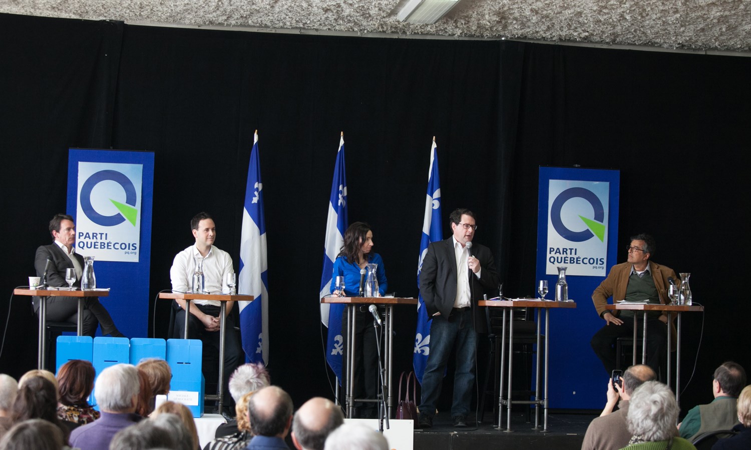 PQ : Les candidats à la chefferie rencontrent les militants lavallois