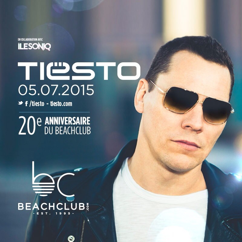 Un des meilleurs DJ au monde en concert au Beachclub