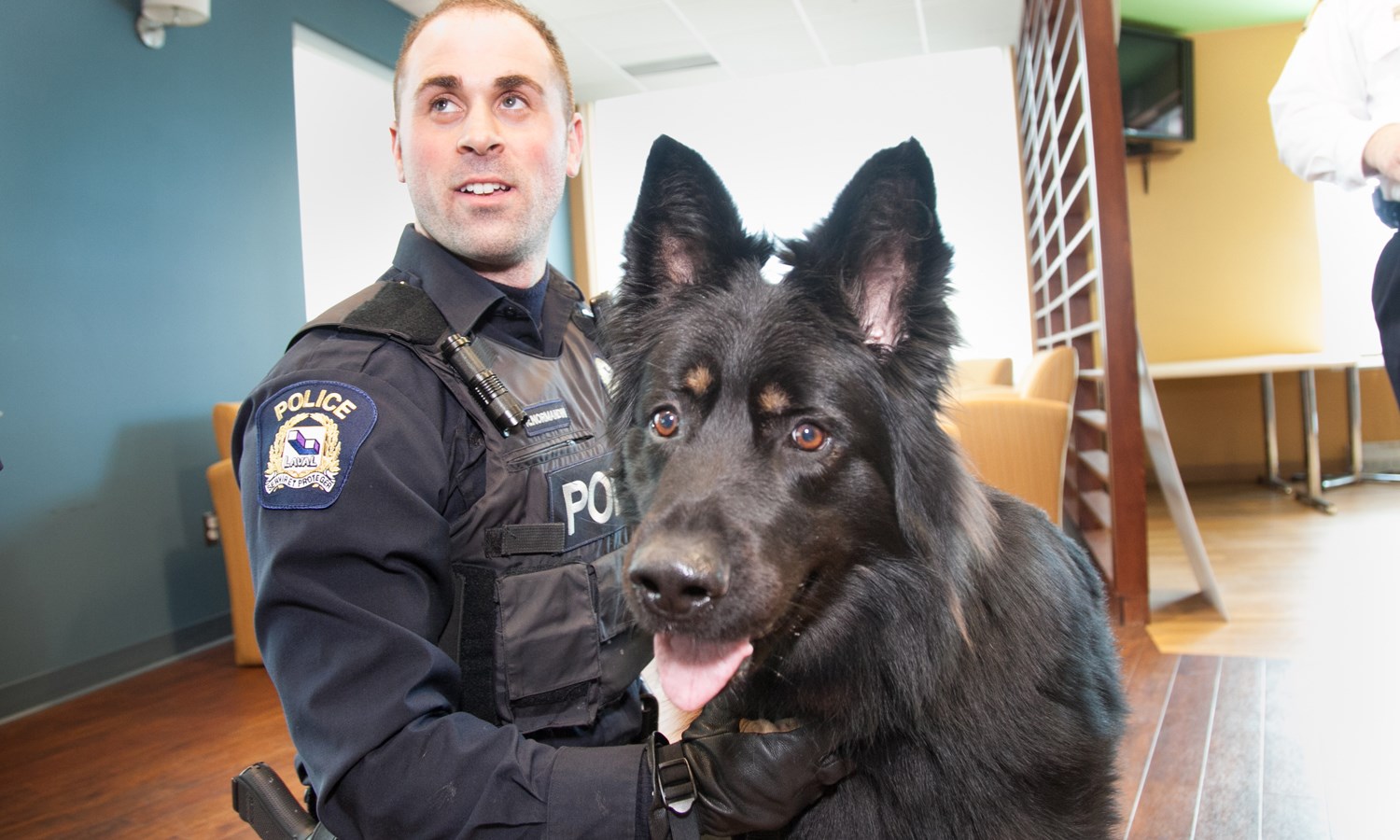 Finder, la nouvelle recrue du Service de police de Laval