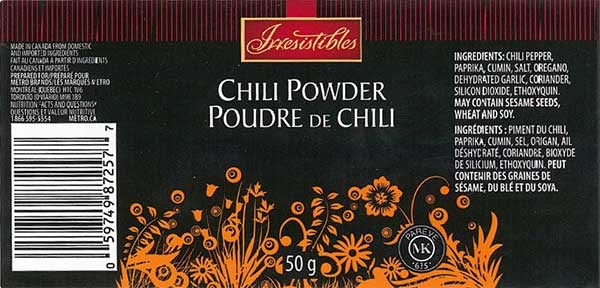 Rappel de produits contenant du cumin en raison de la présence non déclarée d'amandes