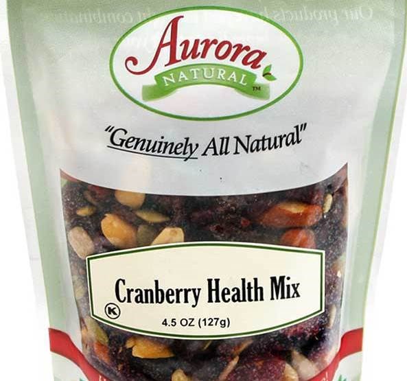 "Cranberry Health Mix" de marque Aurora pourrait être dangereux en raison de la bactérie Salmonella