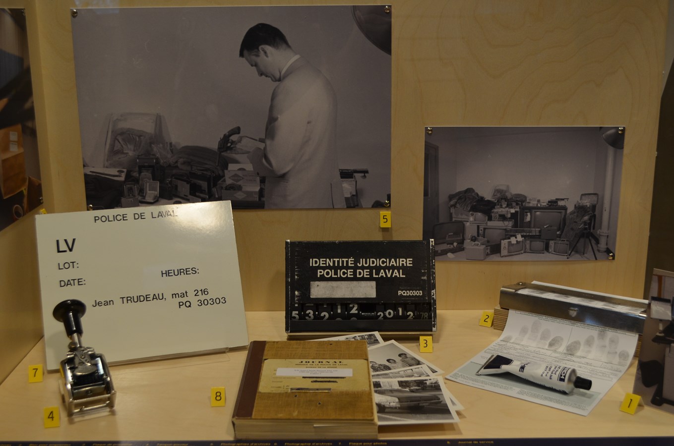 Une exposition pour découvrir l'histoire du Service de police de Laval