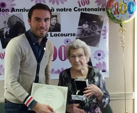 Le député de Sainte-Rose souligne le centenaire de Mme Jeanne Lacourse Plamondon