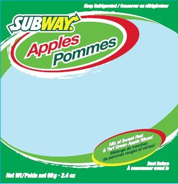 Rappel de pommes tranchées et de produits contenant des pommes tranchées en raison de la bactérie Listeria