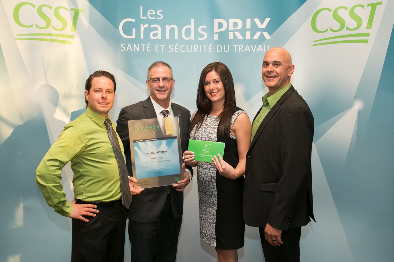 Héroux-Devtek remporte un prix national en santé et sécurité