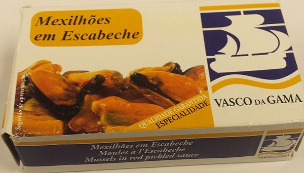 Rappel de produits de fruits de mer en conserve de marque Vasco Da Gama en raison de la présence possible de bactéries dangereuses