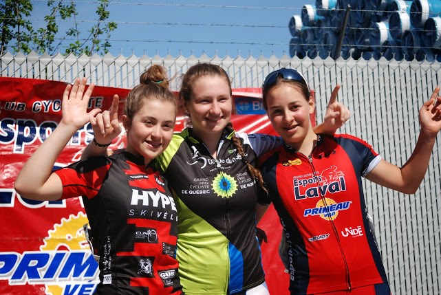 Des cyclistes lavallois se distinguent à la 1ère étape de la Coupe Québec