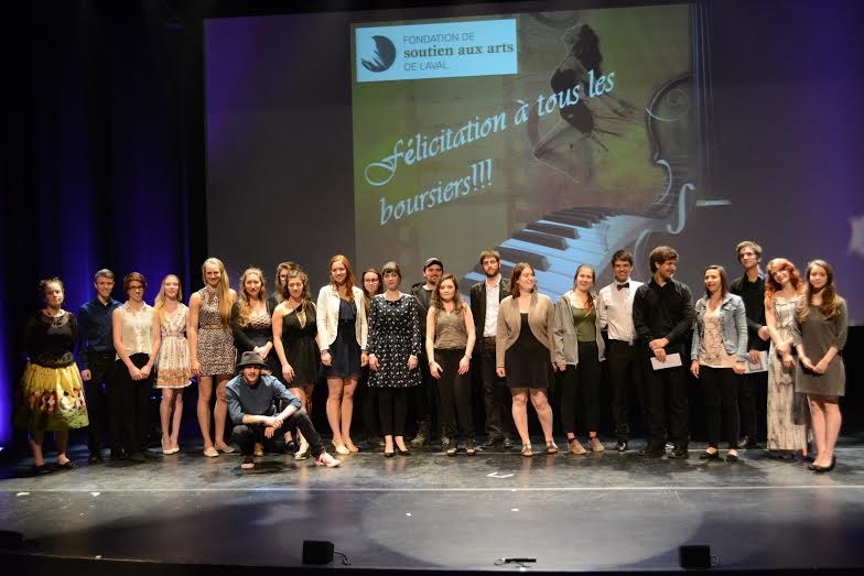 Les boursiers 2015 de la Fondation de soutien aux arts de la scène.
