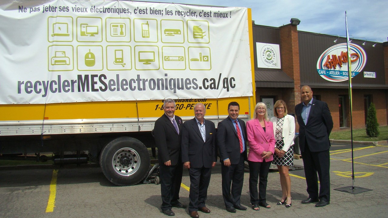 Un nouveau point de dépôt officiel pour les appareils électronique à Laval