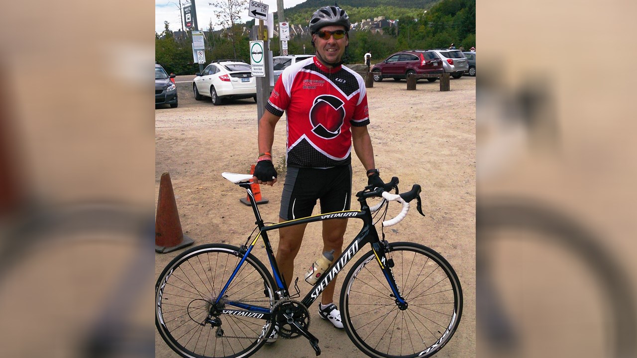 Le pompier retraité Donald Brière participera au Championnat nord-américain Subaru Ironman de Mont-Tremblant