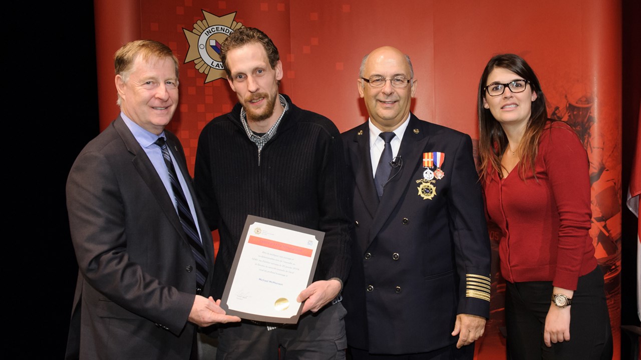 Laval salue le travail de ses pompiers lors de la cérémonie annuelle du Service incendie