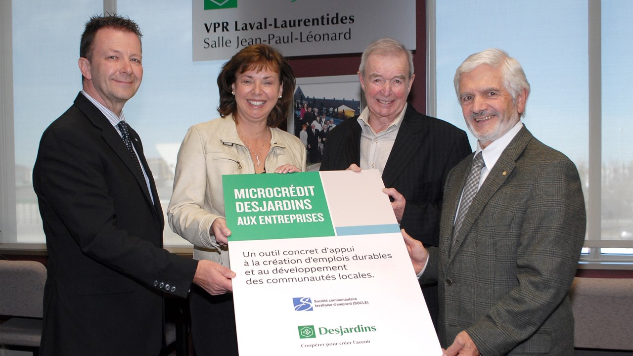 Les caisses Desjardins de Laval s'entendent avec la SOCLE pour une durée de 3 ans