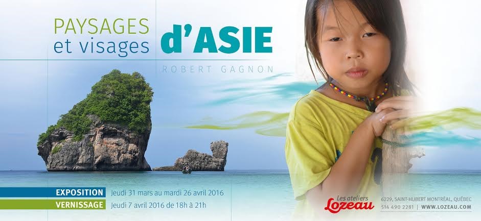 Robert Gagnon expose ses photos sur l’Asie