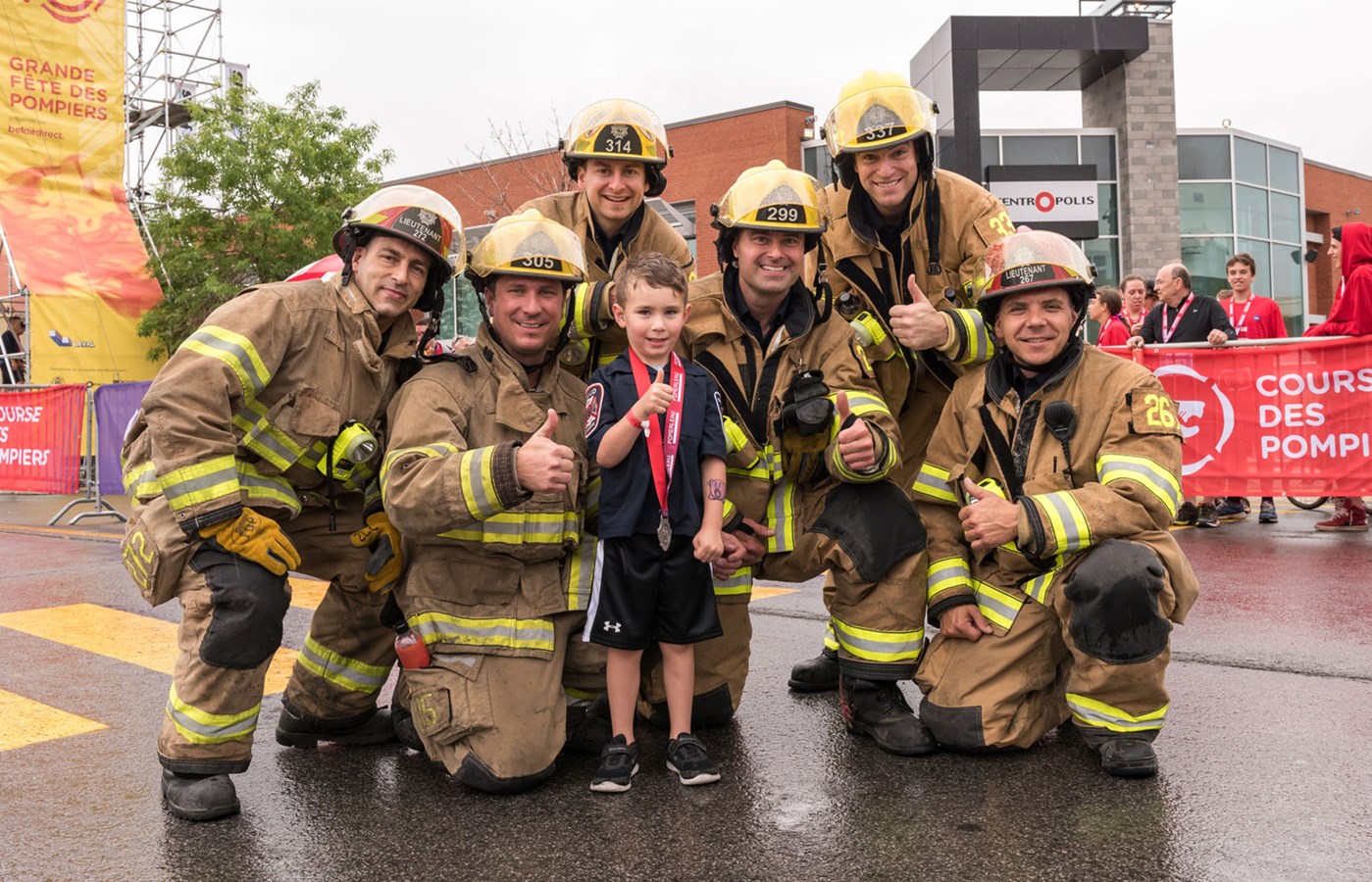 Édition grandiose de la 10e Grande Fête des pompiers de Laval