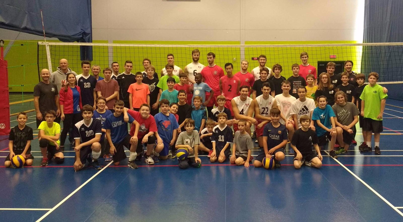 Le réseau d’entrainement Saute et Frappe en volleyball masculin débute ses activités à Laval