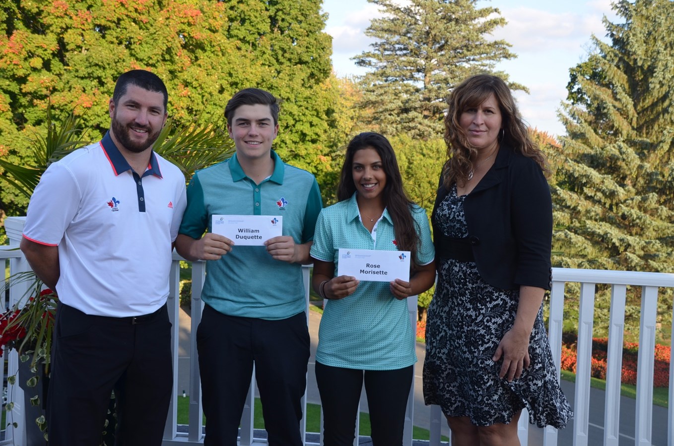 Programme de bourses Golf Québec: William Duquette et Rose Morissette de Laval obtiennent leurs bourses